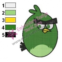 Angry Birds Space Embroidery Design 18